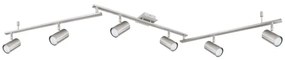 Globo 57910-6 - Bodové svietidlo ROBBY 6xGU10/35W/230V matný chróm