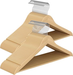 Súprava 30 ks drevených ramienok Goty hnedá