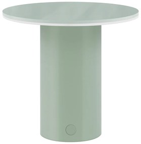 LED stmievateľná stolová lampa v mentolovej farbe (výška 18 cm) Fungo – Remember