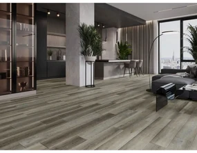 Mexen Aspen, vinylová podlaha 1240x182 mm SPC 6,5 mm, IXPE 1,5 mm, 4-stranná V-drážka, dub, F1012-1240-182-505-4V1-01
