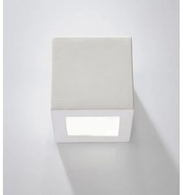 Sollux SL.0005 - Nástenné svietidlo LEO 1xE27/60W/230V biela