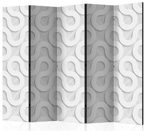 Artgeist Paraván - Grey Spirals [Room Dividers]