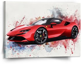 Sablio Obraz Ferrari Paint - 150x110 cm