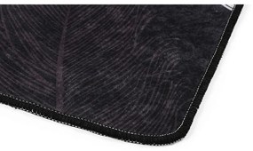 Antracitové kúpeľňové predložky v súprave 2 ks 60x100 cm Alisan – Foutastic
