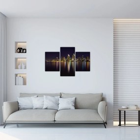 Obraz nočného mesta (90x60 cm)