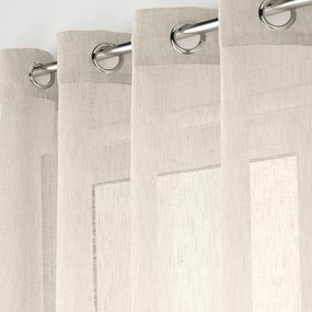 Záclona v prírodnej farbe 300x240 cm Carlin – douceur d'intérieur