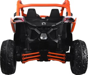 JOKOMISIADA Veľké terénne vozidlo Buggy Can-am Maverick pre 2 osoby PA0287 oranžová