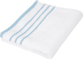 XXXLutz UTERÁK NA RUKY, 50/90 cm, biela, petrolejová Esposa - Kúpeľňový textil - 008729001802