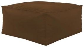 Taburetka hnedá kocka ekokoža