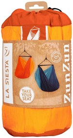La Siesta Cestovná hojdacia sedačka ZUNZUN - sunrise, 100% polyamid / laná: 100% polyester / hák: polyamid zosilnený sklenenými vláknami