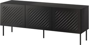 TV stolík Siena 150 cm čierny