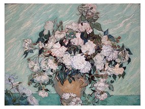 Reprodukcia obrazu Vincent van Gogh - Rosas Washington, 70 x 50 cm