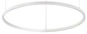 Ideal Lux - LED závesný luster na lanku ORACLE SLIM LED/40W/230V 3000K pr. 70 cm biela