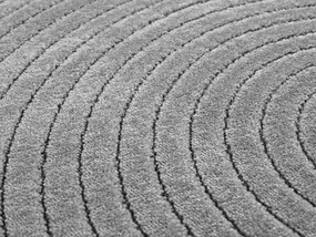 Ayyildiz, Kusový koberec Nova 1201 silver - na von aj na doma, 140x200, šedá, chodba / predsieň