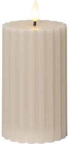 LED sviečka (výška 15 cm) Flamme Stripe – Star Trading