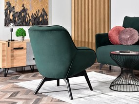 Relaxačné kreslo Merch (čierna). Akcia -21%. Vlastná spoľahlivá doprava až k Vám domov. 1136117