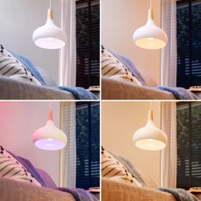 SADA 3x stmievateľných RGB LED žiaroviek Philips SMART A60 E27/8,8W/230V 2200-6500K