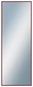 DANTIK - Zrkadlo v rámu, rozmer s rámom 50x140 cm z lišty Hliník vínová (7269209)