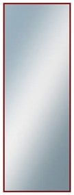 DANTIK - Zrkadlo v rámu, rozmer s rámom 50x140 cm z lišty Hliník vínová (7269209)