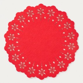 Sada podložiek pod taniere LEIS červená 760167 (2 ks)