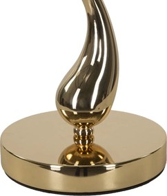Stolná lampa Cart 47 cm bielo-zlatá