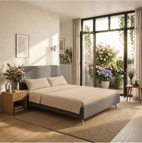Posteľ čalúnená ESMINA 180x200 cm s úložným priestorom