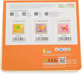 Puzzle na podložke Viga 50144 ryba
