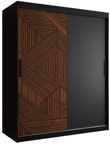 Skriňa Malakka 150 čierna