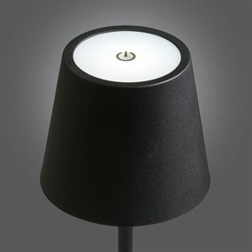 Čierna LED stolová lampa (výška 37 cm) Bradford – House Nordic