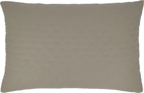 Mäkká taupe obliečka na vankúš Aix Soft – 90*60 cm