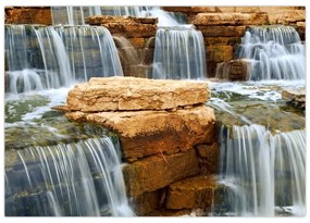 Obraz tečúcej vody