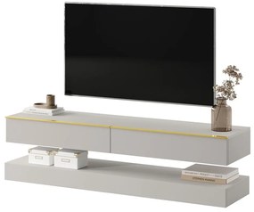TV skrinka/stolík Hilde  (sivobéžová). Vlastná spoľahlivá doprava až k Vám domov. 1099739