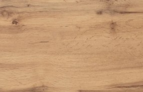 Široká komoda Matera, 220 cm,starý dub/biela