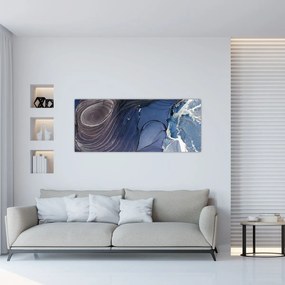 Obraz - Mramorovaný atrament (120x50 cm)