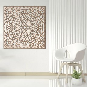 Drevený panel s mandalou orientálna mandala  | SENTOP HDF0514