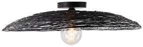 Orientálne stropné svietidlo čierne 60 cm - Glan