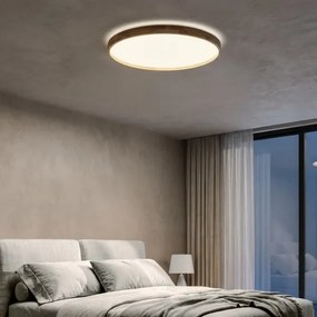 Brilagi -LED Stmievateľné svietidlo ALSON LED/72W/230V 3000-6500K dub pr. 78 cm+diaľkový ovládač