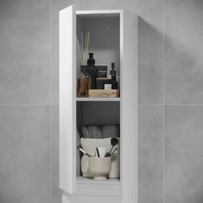 Kúpeľňová skrinka KENWOOD 186 cm biela