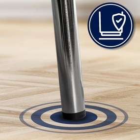 Stolička pre návštevy Gahanna - biela