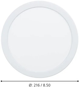 Eglo 98842 - Stmievateľné LED kúpeľňové svietidlo FUEVA-Z LED/16,5W/230V IP44