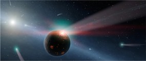 obraz planétky (120x50 cm)