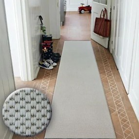 Behúň SISAL FLOORLUX model 20433 krémová HLADKÝ Veľkosť: 100 cm