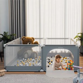 Detská ohrádka Cozy 28 sivá