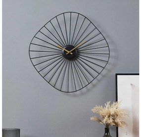 Eglo 425513 - Nástenné hodiny MATSUMOTO 1xAA 50x50 cm čierna