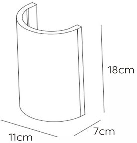 Lucide 35200/18/31 - Nástenné svietidlo GIPSY 1xG9/40W/230V biele