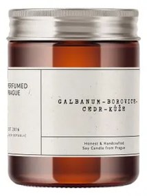 Vonná sójová sviečka doba horenia 40 h #21 Galbanum & Pine – Perfumed Prague