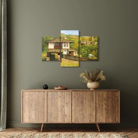Obraz - Chalúpky v lete (90x60 cm)