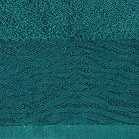 BAVLNENÝ UTERÁK DAFNE4 50X90 CM TYRKYSOVÁ