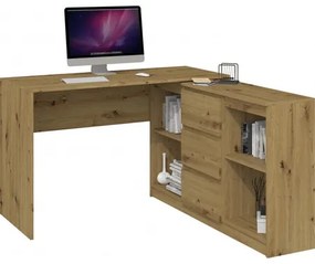 Počítačový stôl s komodu 2D3S dub artisan