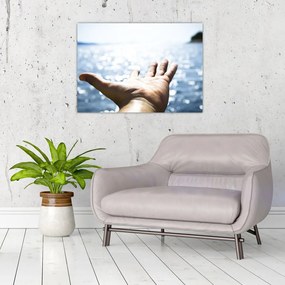 Obraz otvorenej dlane (70x50 cm)